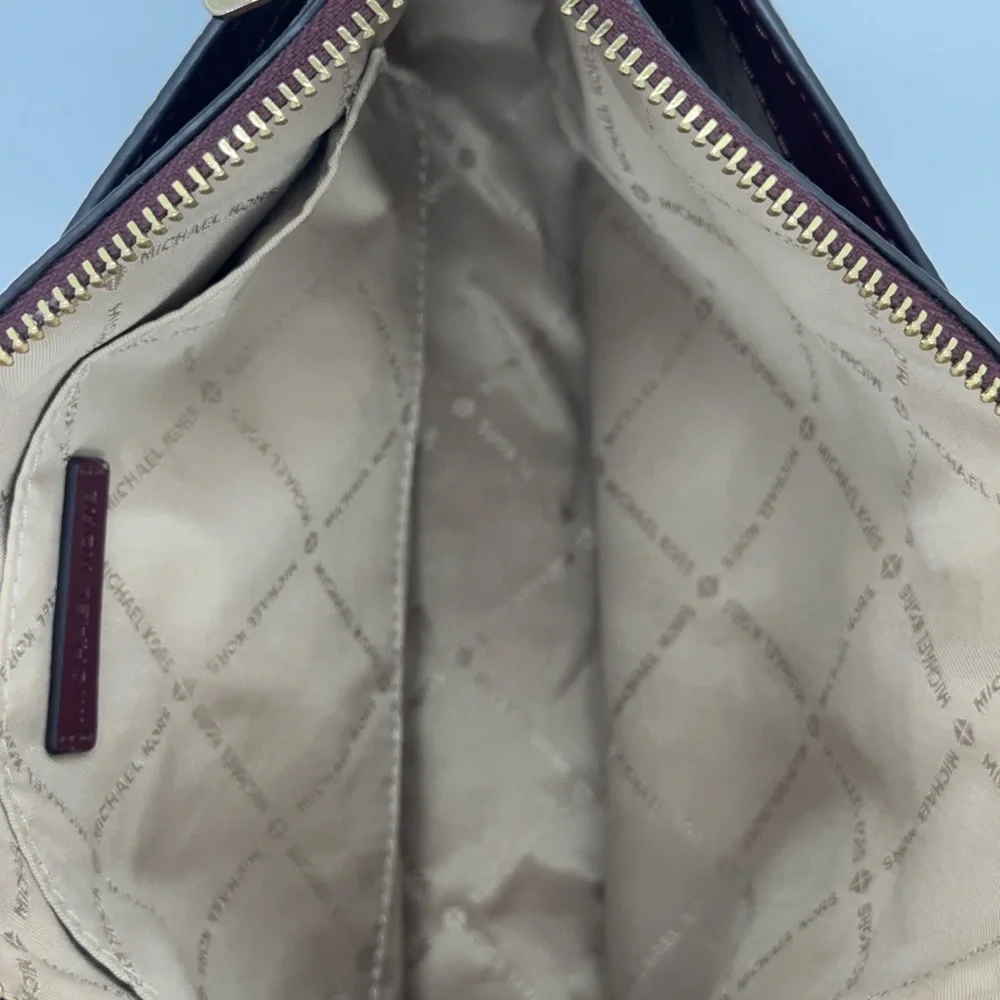 Michael Kors Burgundy Crossbody Bag - Picture 7 of 14